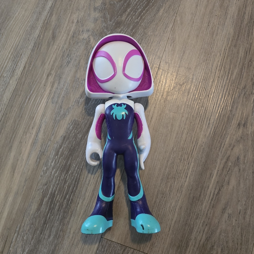 2021 Spidey and his Friends Action Figure Ghost Spider Gwen Marvel 9” Tall